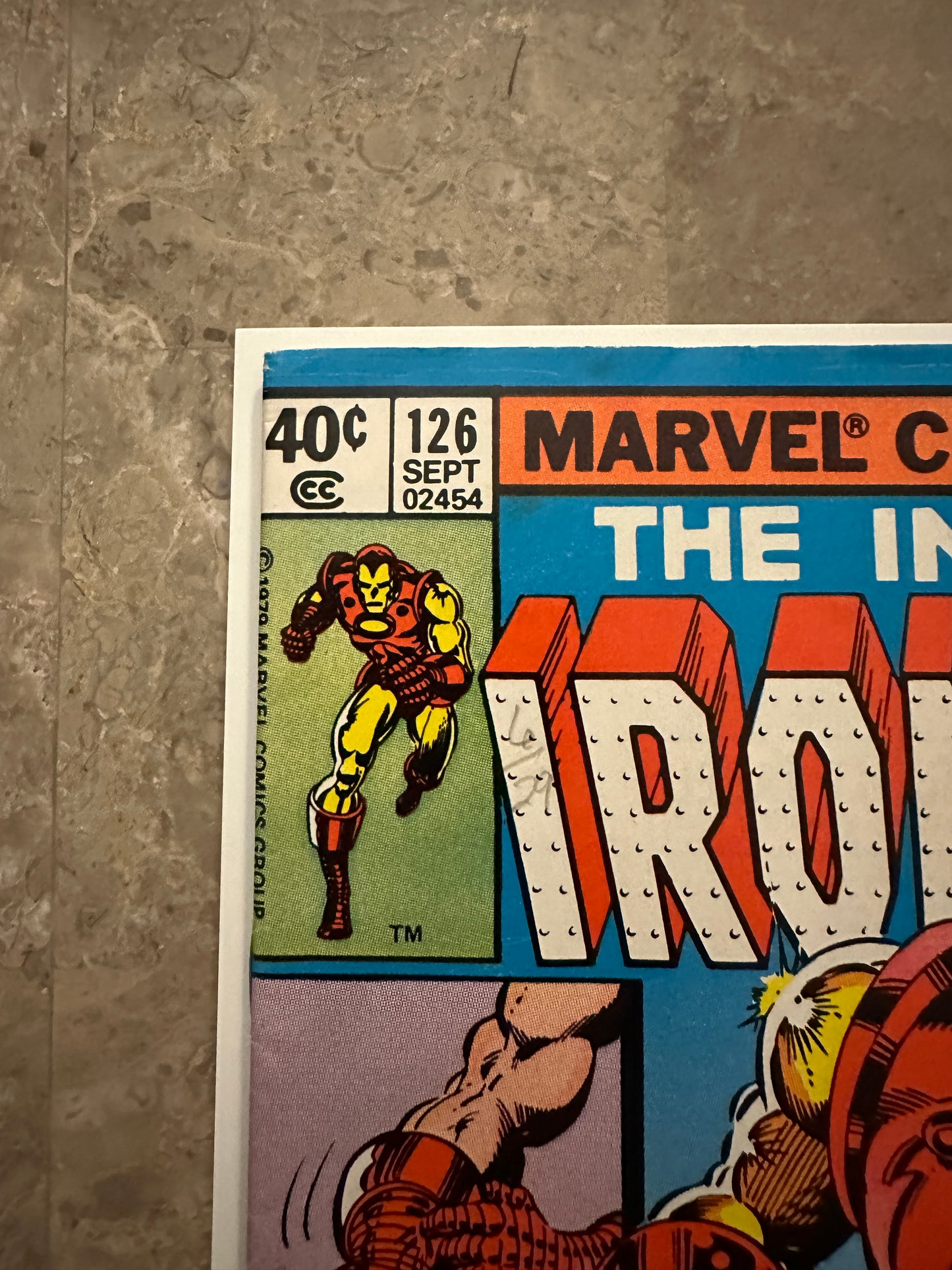 Iron Man #126 Newsstand FN 6.0 (1979 Marvel Comics)
