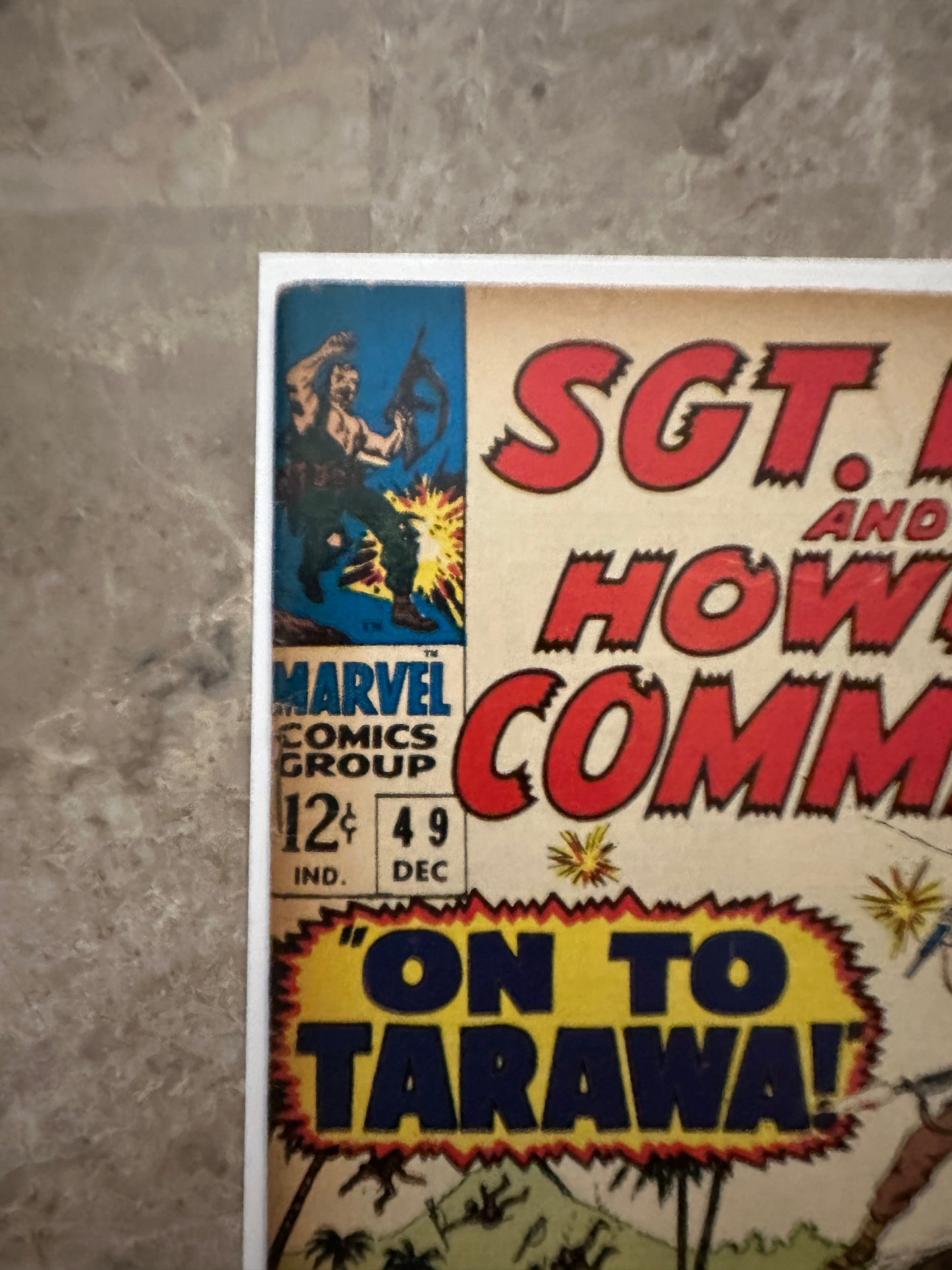 Sgt Fury #49 VG+ 4.5 (Marvel Comics 1967)