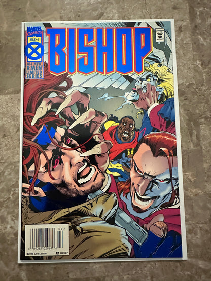 Bishop #1-4 Newsstand High Grade Full Set (1994 Marvel)