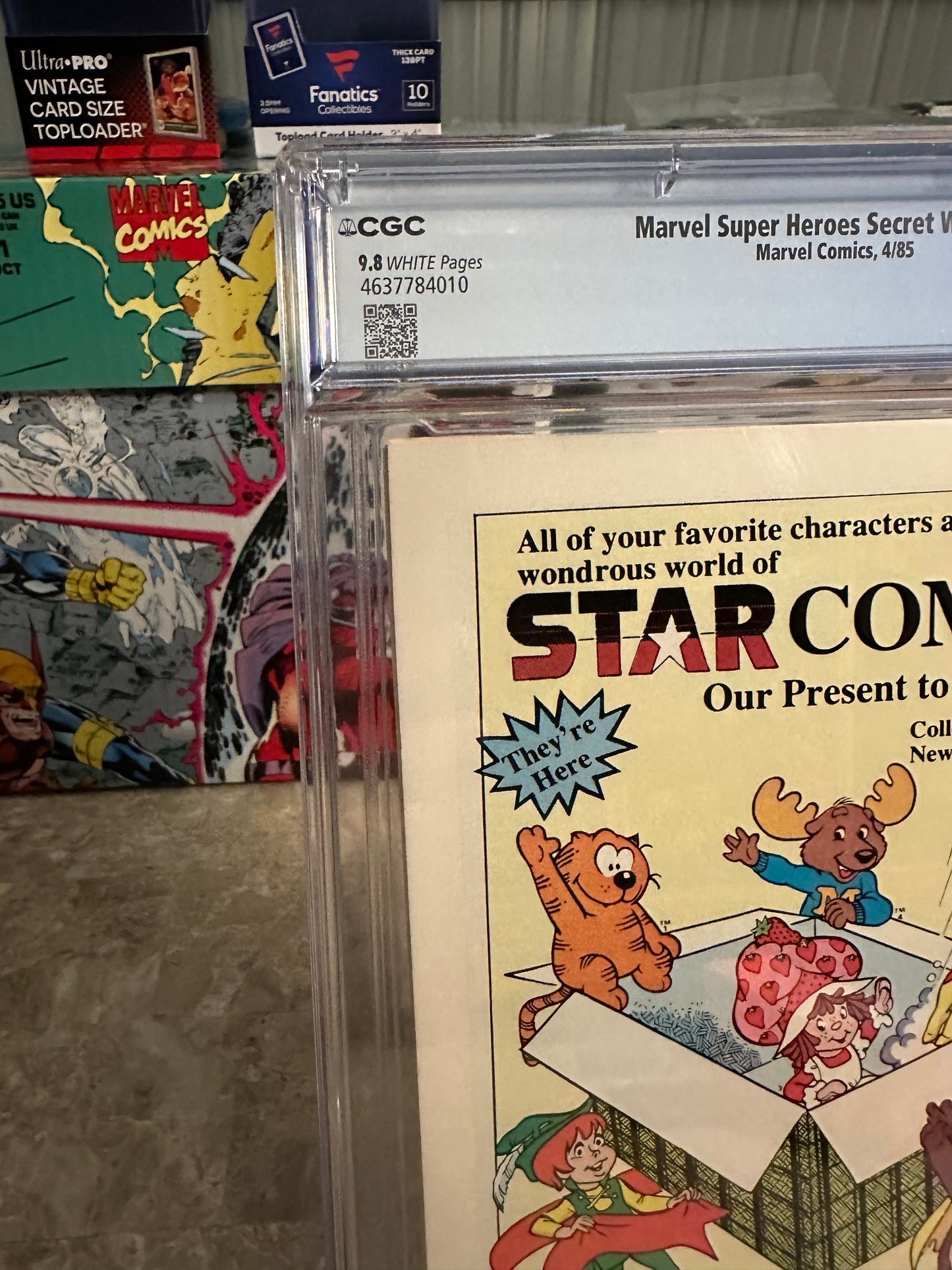 Marvel Super-Heroes: Secret Wars #12 CGC 9.8 WP (1984) - New Case