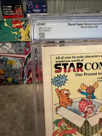 Marvel Super-Heroes: Secret Wars #12 CGC 9.8 WP (1984) - New Case