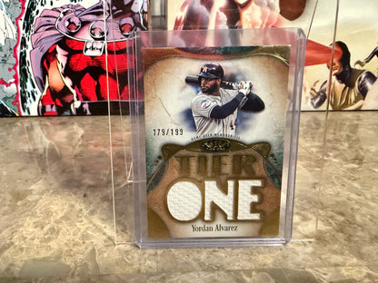 Yordan Alvarez 2026 Topps Tier One Baseball Relics Die-Cut Game-Used /199