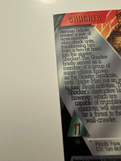 Shocker #77 (1995 Marvel Metal) - High grade