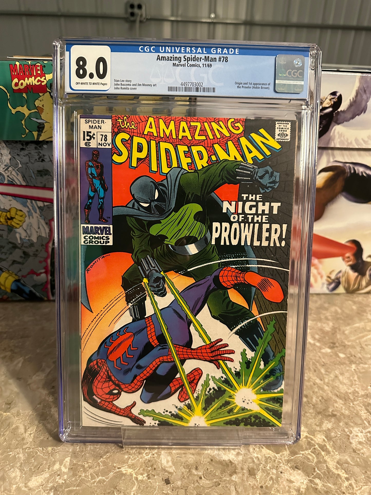 Amazing Spider-Man #78 CGC 8.0 (1969 Marvel)