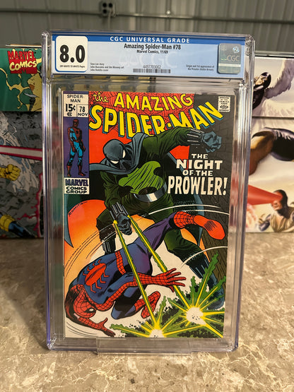 Amazing Spider-Man #78 CGC 8.0 (1969 Marvel)