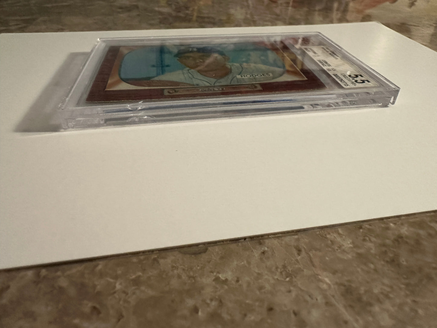 Gil Hodges #158 BVG/PSA Graded EX+ 5.5 (1955 Bowman)