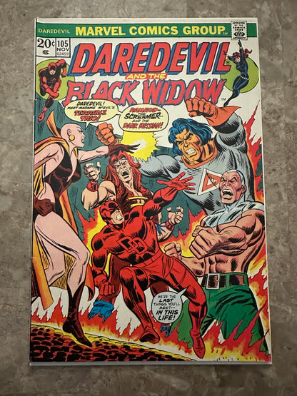 Daredevil #103 FN+ 6.5-7.0 (1973 Marvel)