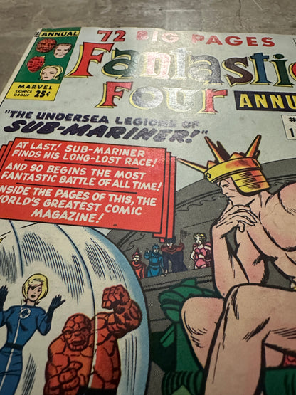 Fantastic Four Annual #1 VG 4.0 (1963 Marvel)