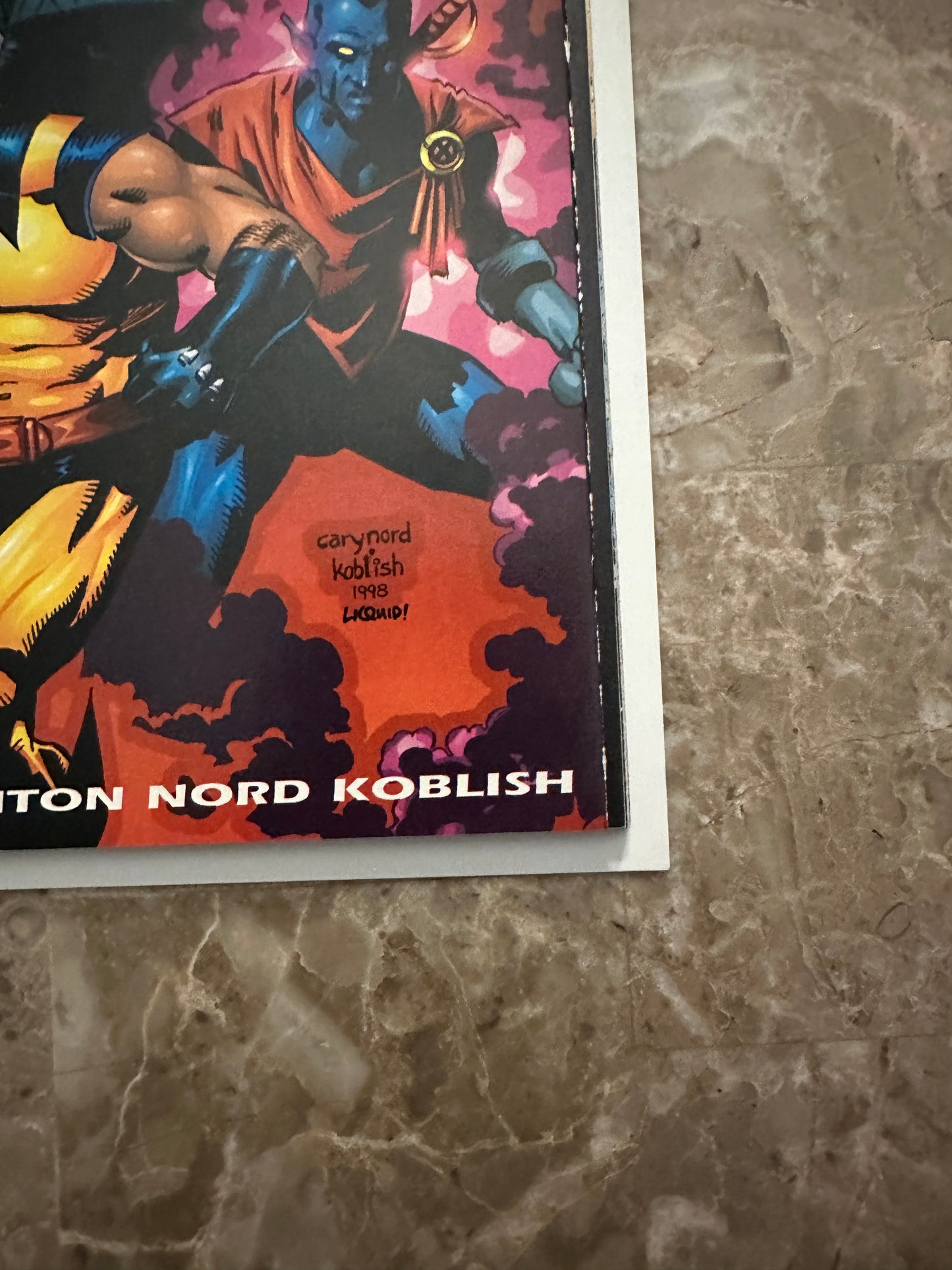 Star Trek TNG X-Men Second Contact NM 9.4-9.8 (1998 Marvel Comics)