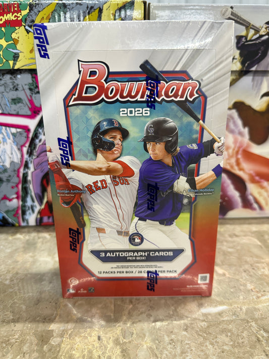 Topps Bowman Baseball Jumbo Box (2026)