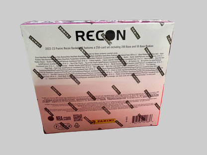 Panini Recon FOTL Basketball Hobby Box (2022-23) - First Off The Line Exclusive