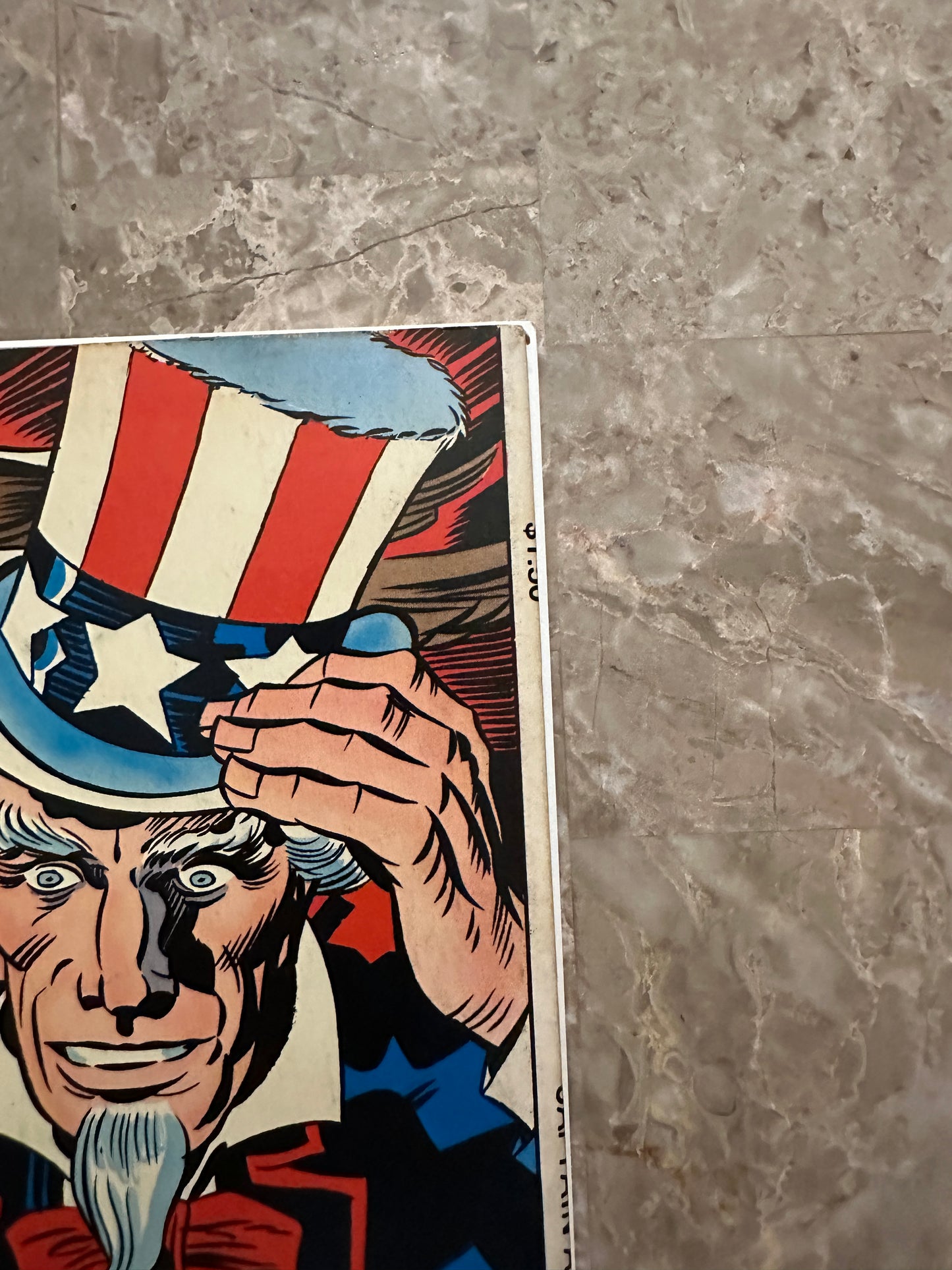 Captain America's Bicentennial Battles FN+ 6.5-7.0 (1976 Marvel Treasury) - Strong Copy