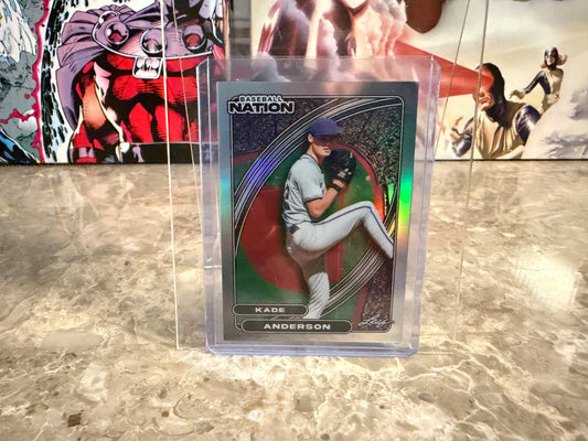 Kade Anderson 2026 Leaf Baseball Nation Base Silver