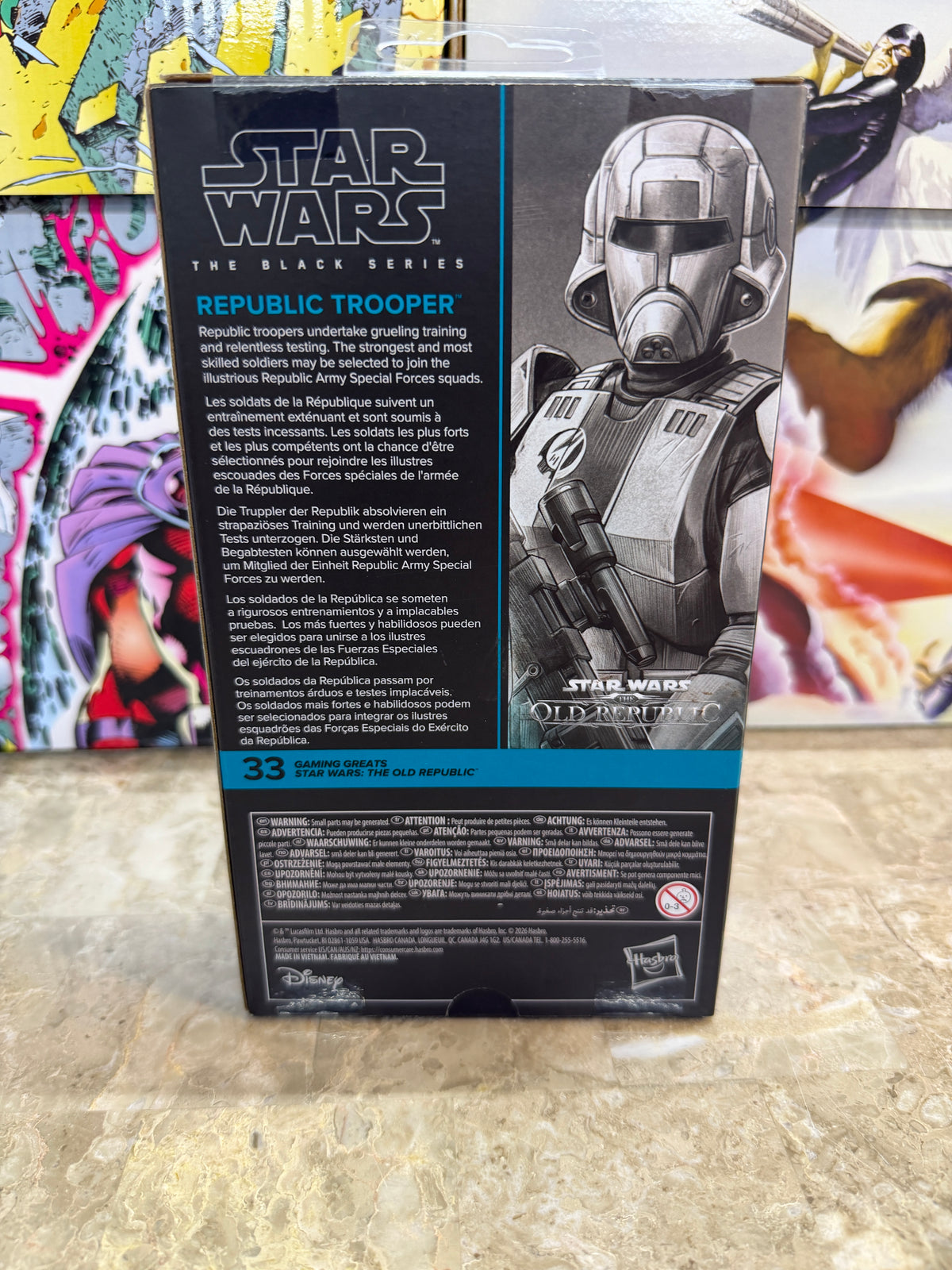Star Wars The Black Series Gaming Greats: Republic Trooper 6-Inch Action Figure