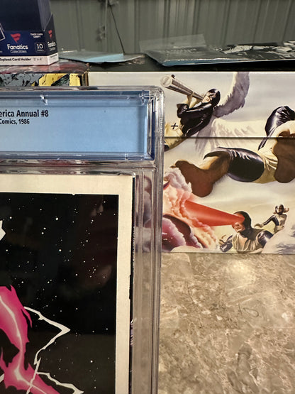 Captain America Annual #8 CGC 9.2 (Marvel 1986) - New Case