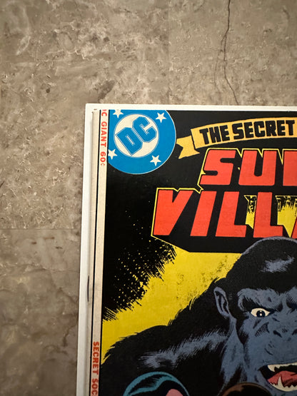 Secret Society of Super-Villains Special FN+ 6.5 (1977 DC) - Presents VF