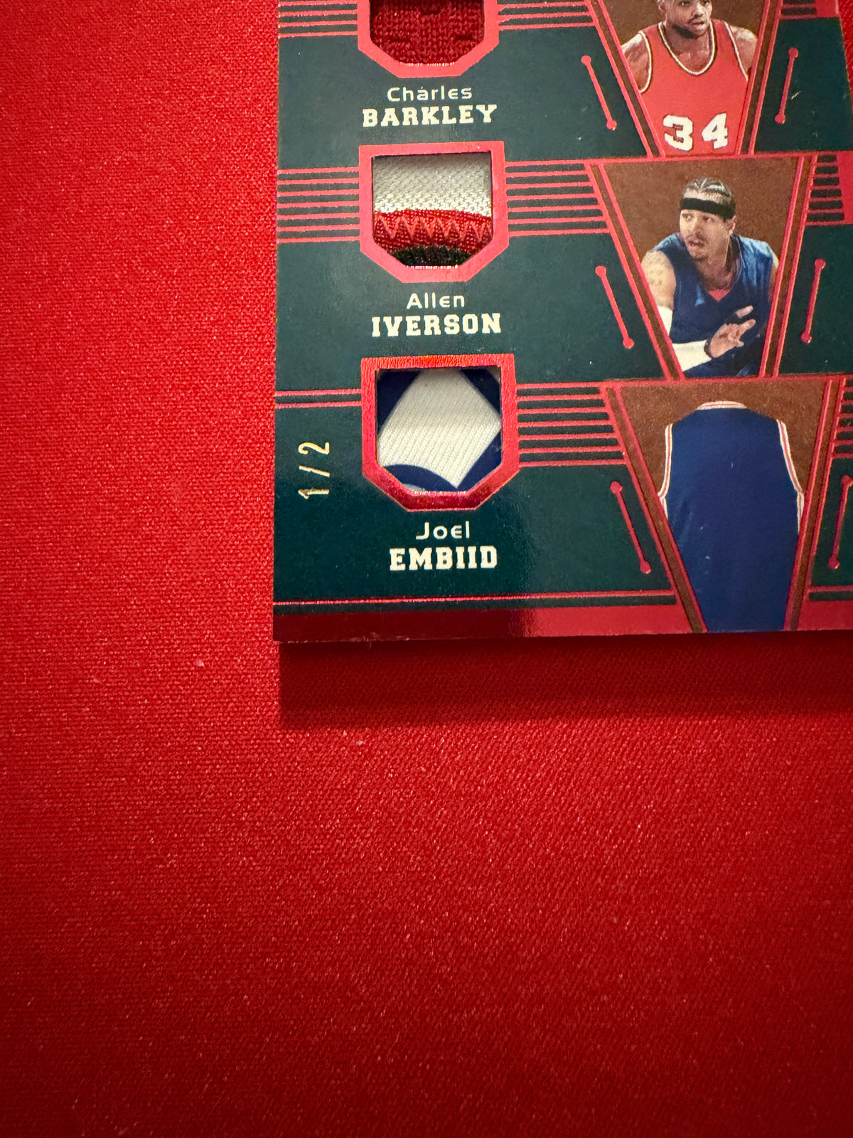 Barkley Iverson Embid 2025 Leaf Glory of the Game Tradition Game-Used /2
