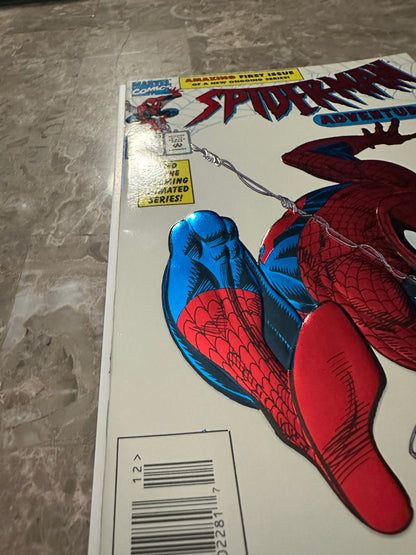Spider-Man Adventures #1 Foil Newsstand VF/NM 9.0 (1994 Marvel)