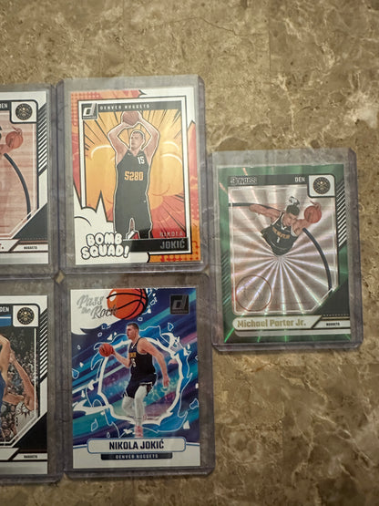 2024 Panini Donruss Basketball Denver Nuggets Team Set (10 cards)