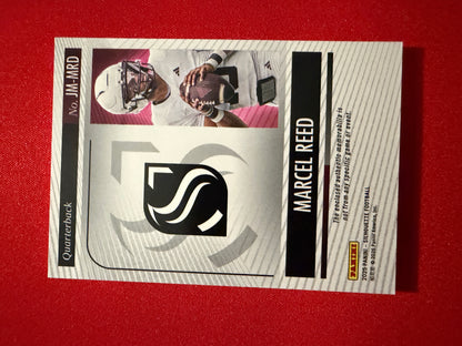 Marcel Reed 2025 Panini Silhouette Football Jumbo Memorabilia /99
