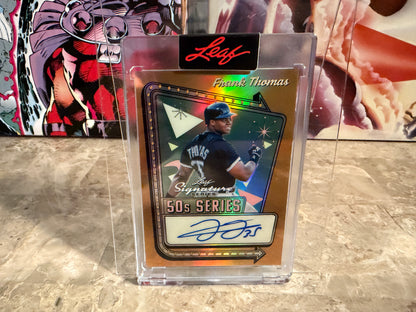 Frank Thomas 2026 Leaf Signature Series 50s Series Auto Gold 1/1