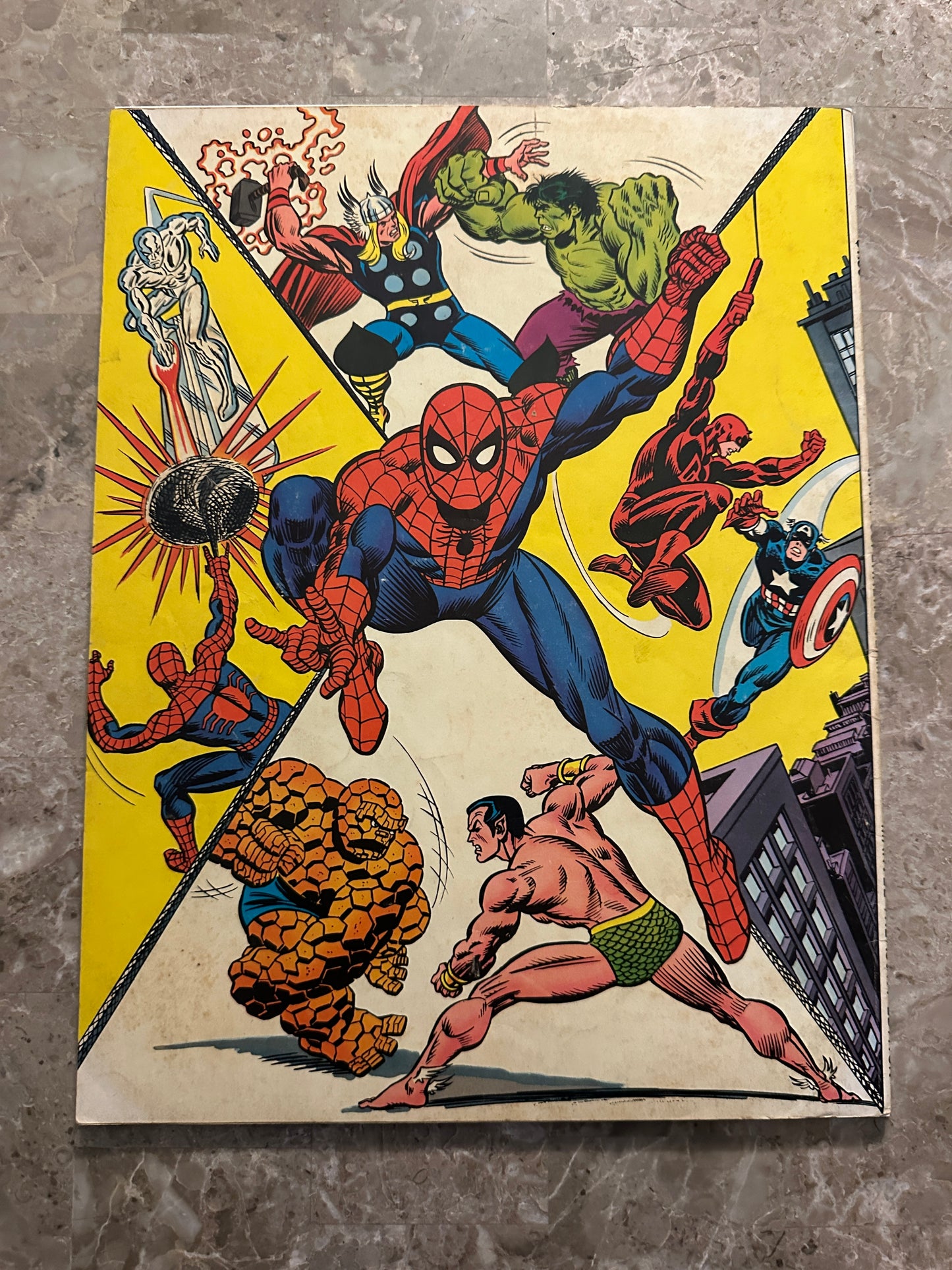 Marvel Treasury Edition #9 FN- 5.5 (1976 Marvel) - Nice copy