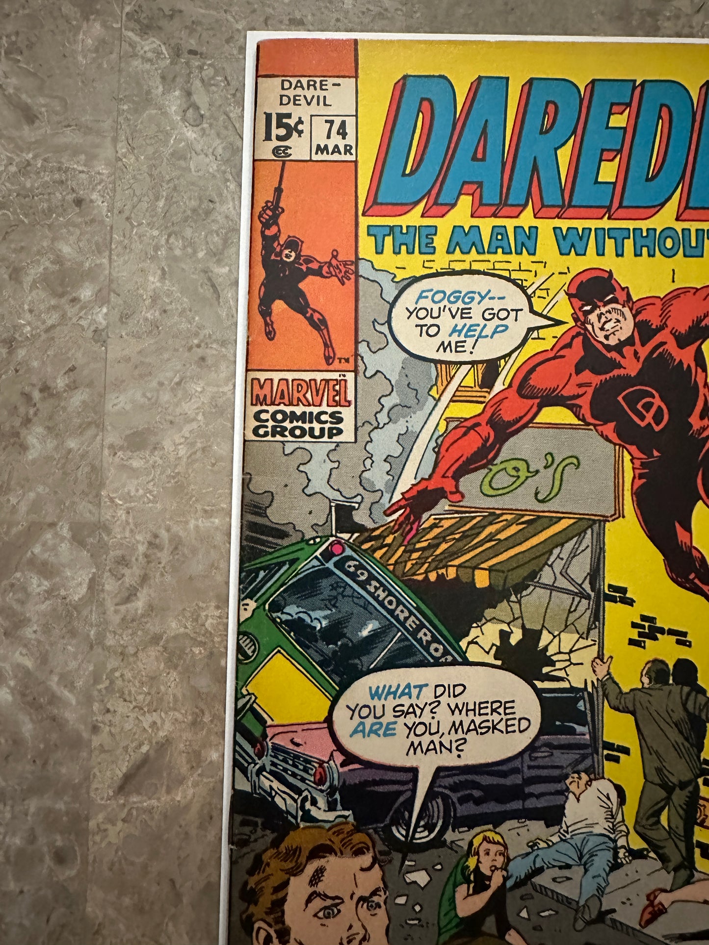 Daredevil #74 VF- 7.5 (1971 Marvel)