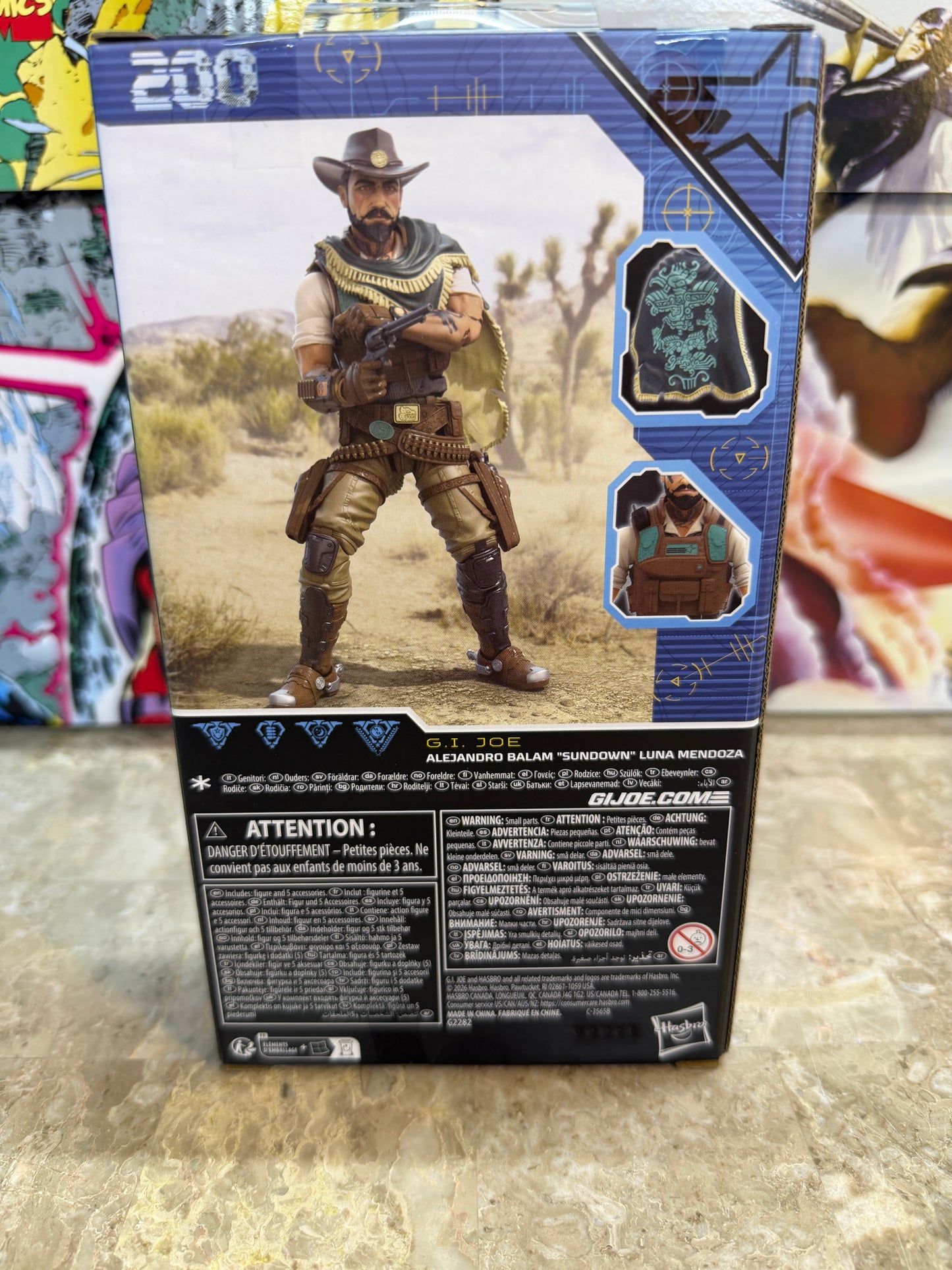 🪓 G.I. Joe Classified Series: Alejandro Balam "Sundown" Luna Mendoza (#200)