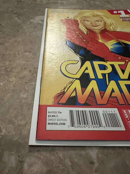 Captain Marvel #1-15 Full Set High Grade (Marvel 2014)