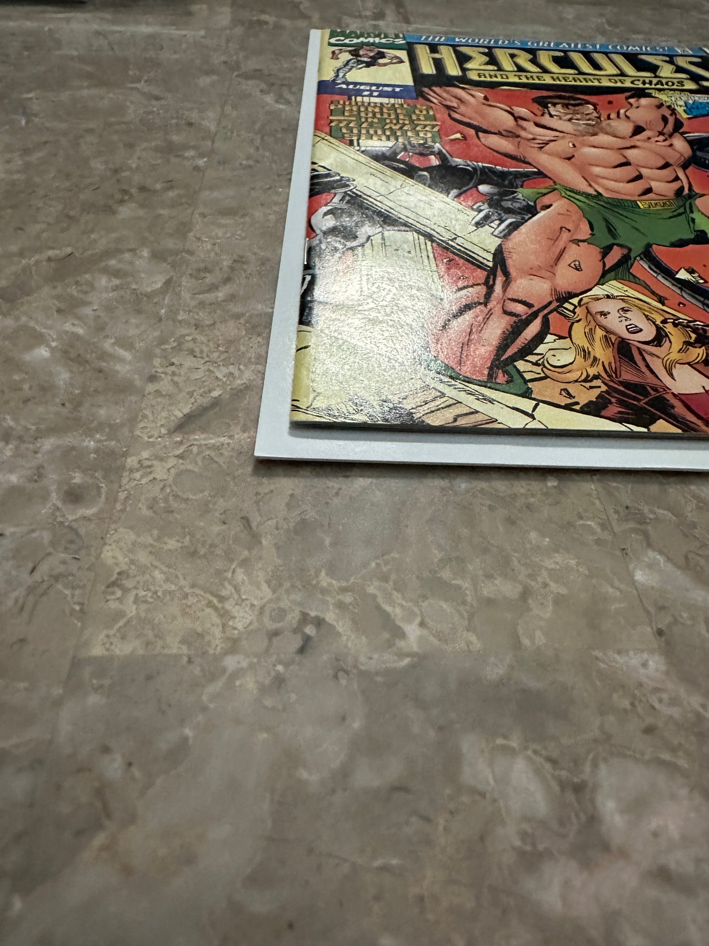 Hercules Heart and Chaos #1-3 High Grade Full Set (Marvel 1997)