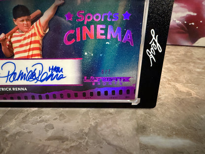 Patrick Renna 2026 Leaf Ultimate Sports Sports Cinema Auto Pink Sandlot Ham /7
