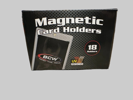 BCW 55pt Magnetic Card Holder Box (18 Holders)