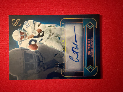 Curt Warner 2025 Panini Silhouette Football Profile Signatures /99