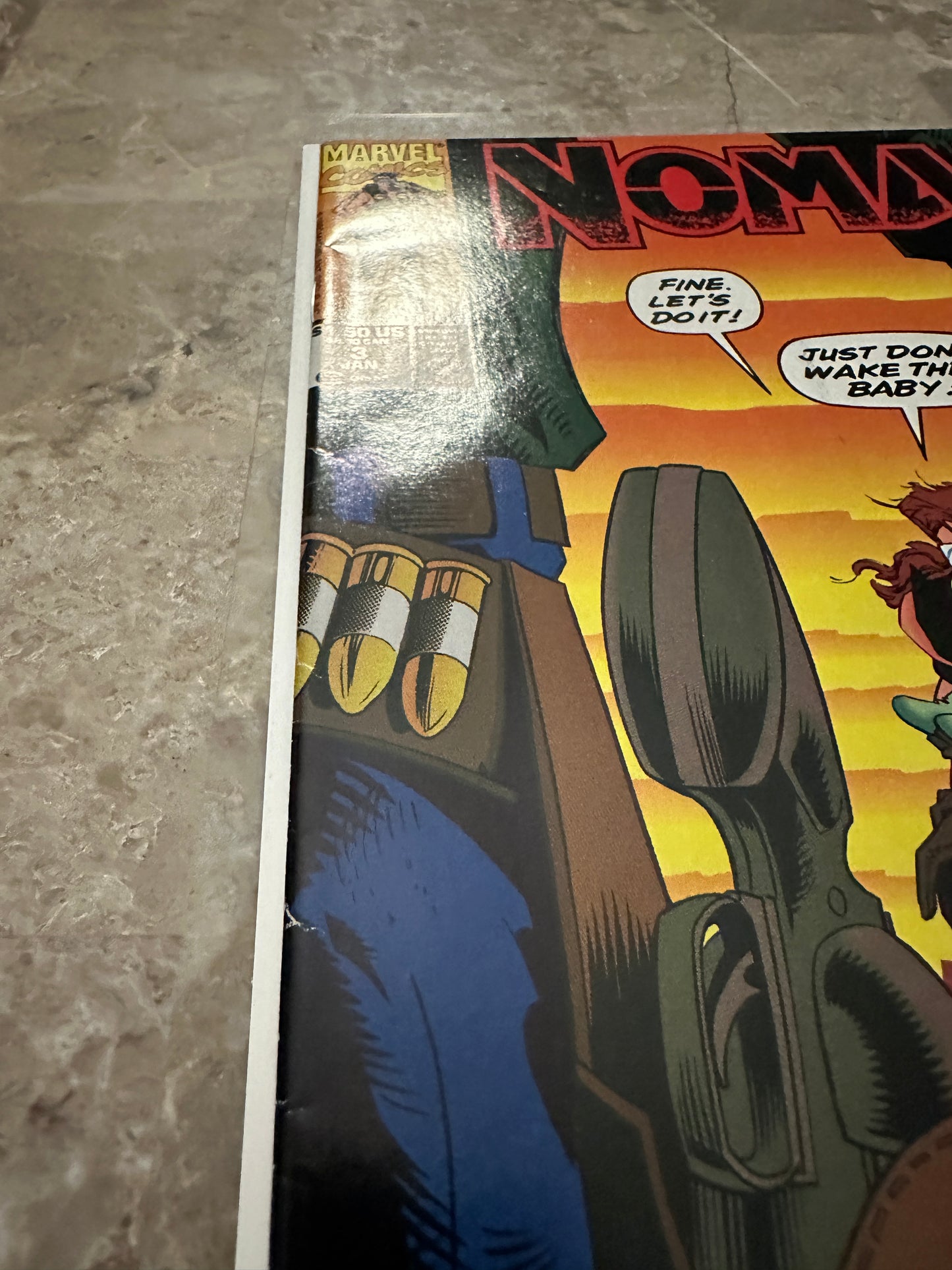 Nomad Limited Series #1-3 Newsstand Mid Grade (Marvel Comics 1990)