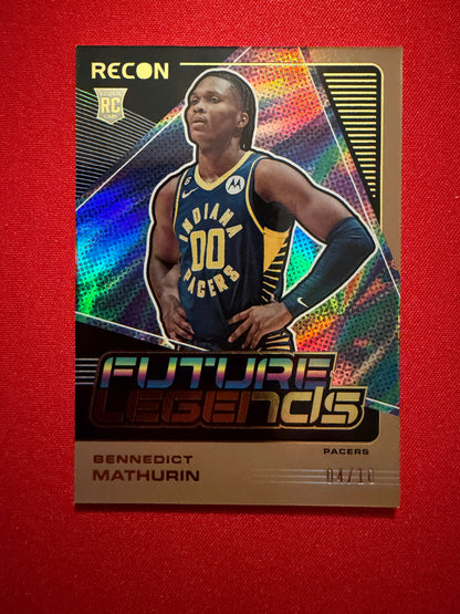 Benedict Mathurin 2022-23 Panini Recon Future Legends 04/10 Gold #2