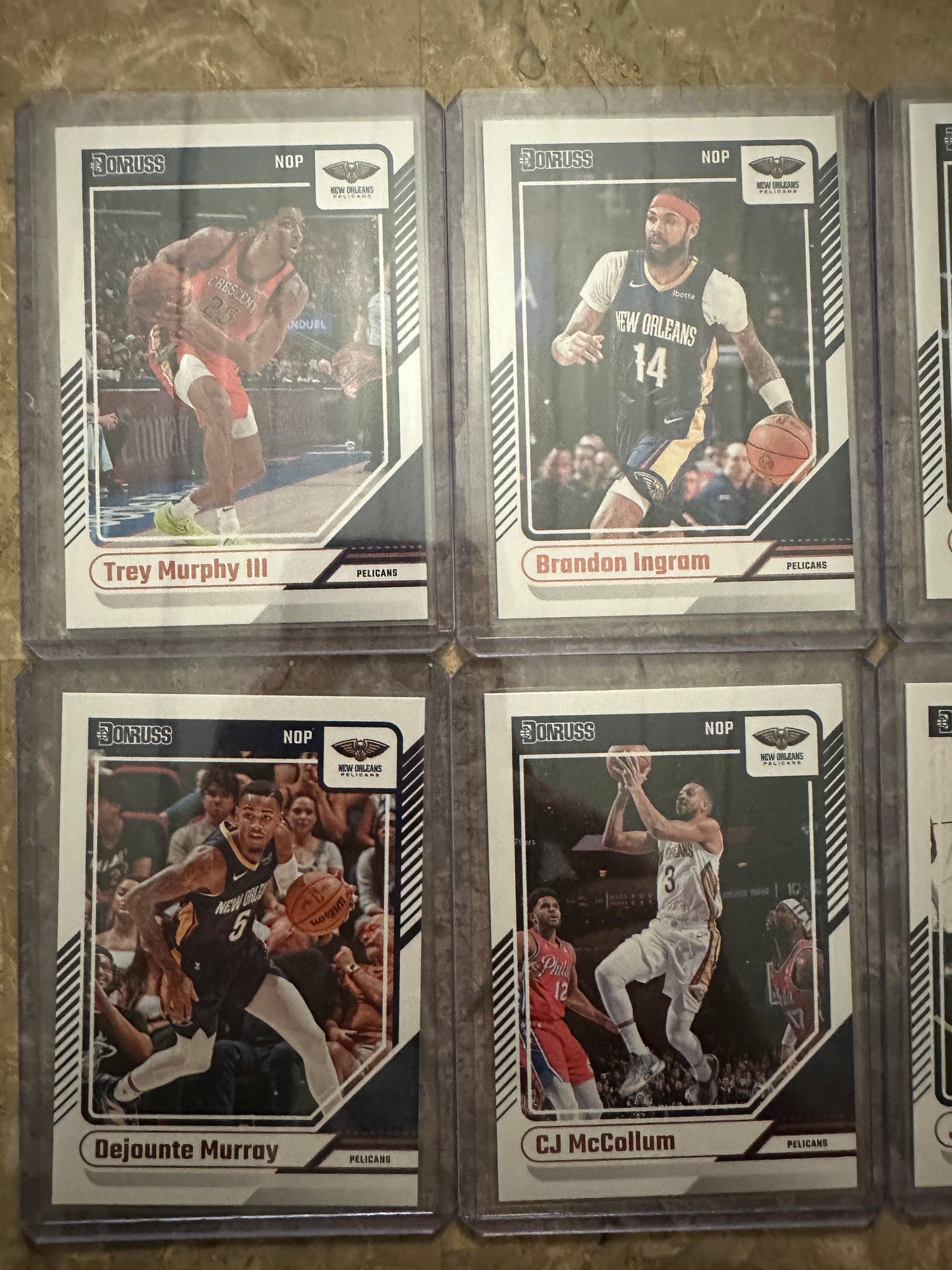 2024 Panini Donruss Basketball New Orleans Pelicans Team Set (12 cards)