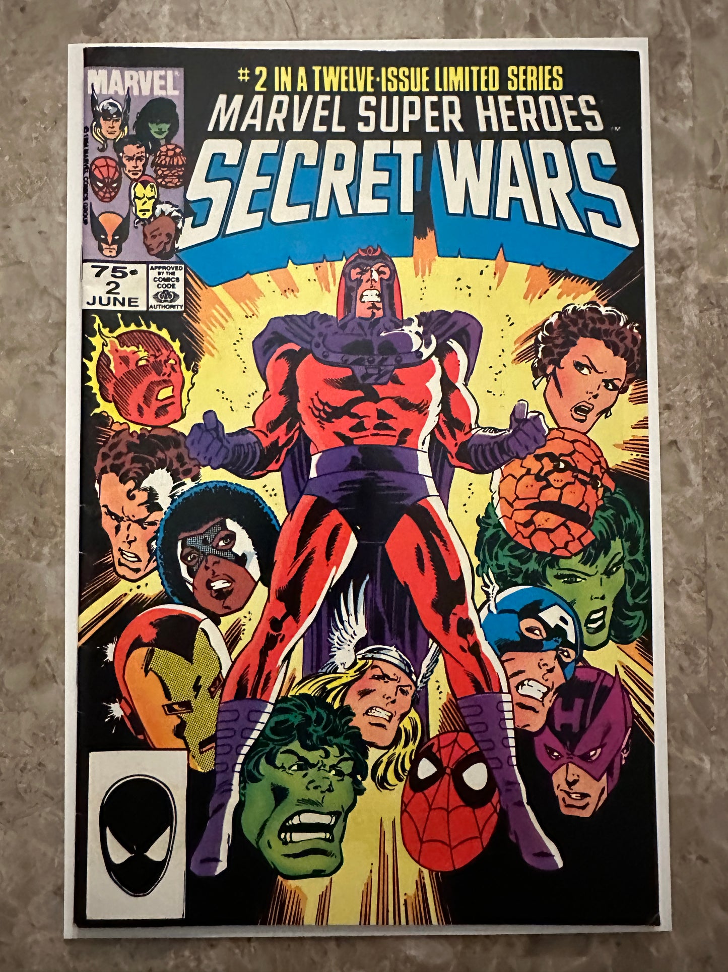 Marvel Super Heroes: Secret Wars #2 FN+ 6.5-7.0 (Marvel Comics 1984)