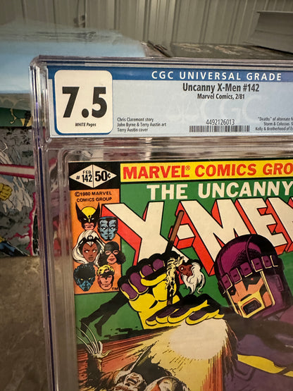 Uncanny X-Men #142 CGC 7.5 (Marvel 1981) - Days of Future Past Part 2