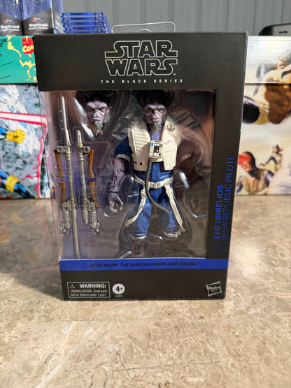 🌌 Star Wars: The Black Series – Zeb Orrelios (New Republic Pilot) Action Figure
