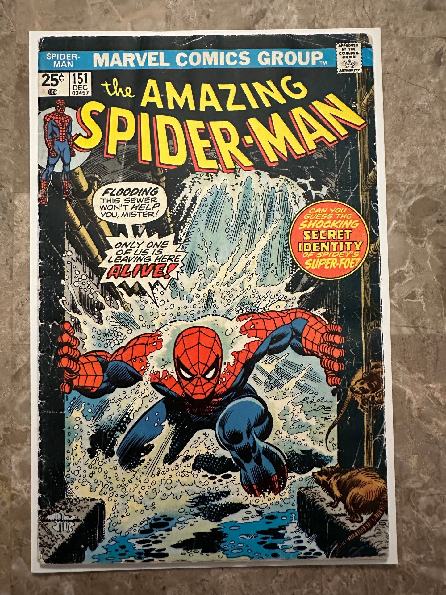 Amazing Spider-Man #151 VG- 3.5 (Marvel Comics 1975)