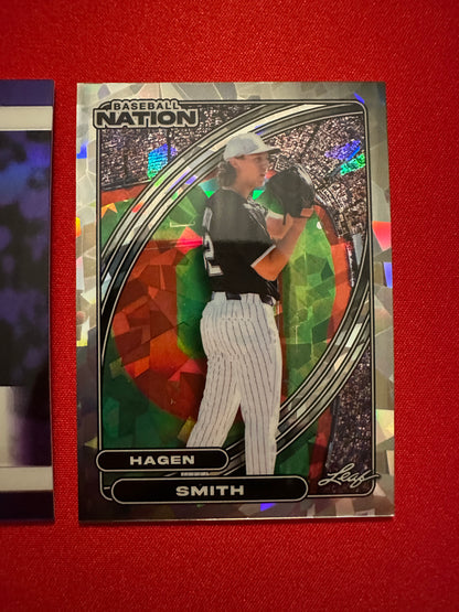 Hagen Smith 2026 Leaf 3-Card Premium Prospect Chase Lot