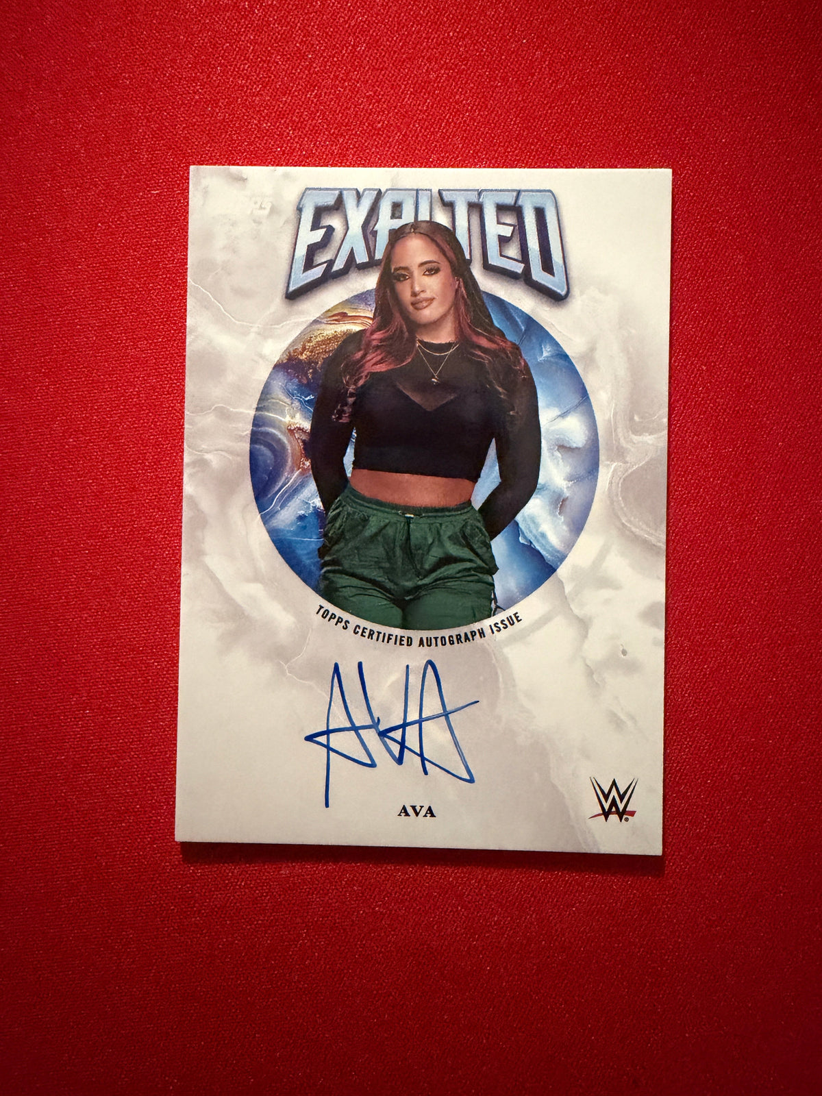 Ava 2026 Topps Exalted WWE Exalted Autographs #EXA-AVA
