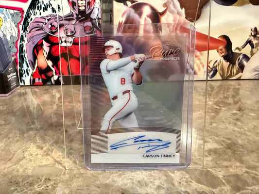 Carson Tinney 2026 Leaf Metal Draft Edition Pure Prospects Auto #PP-CT1