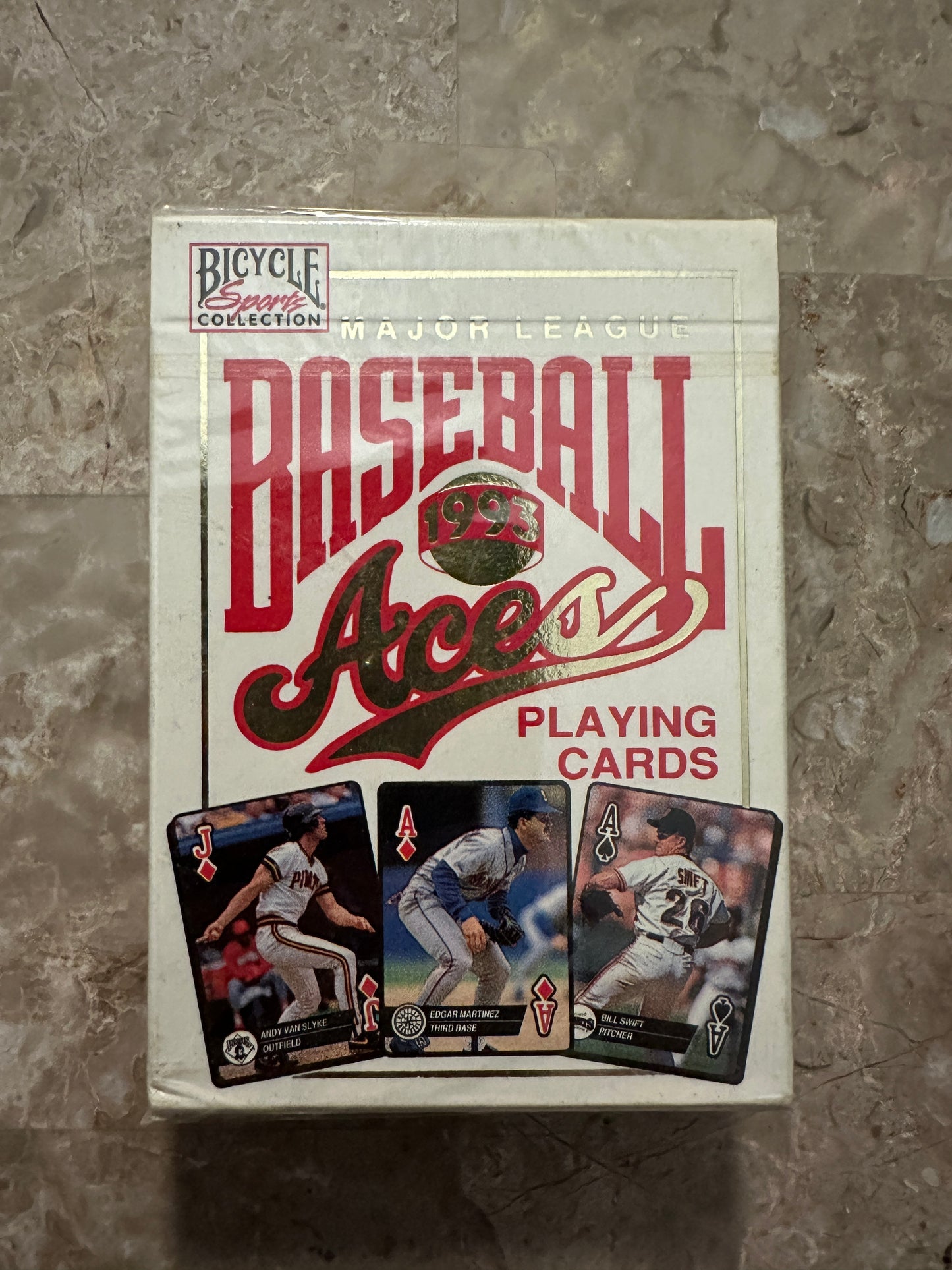1993 Baseball Aces Playing Cards (Bicycle) - Factory Sealed