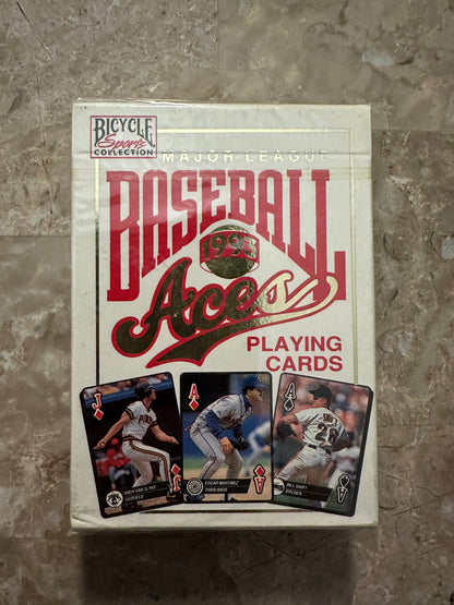1993 Baseball Aces Playing Cards (Bicycle) - Factory Sealed