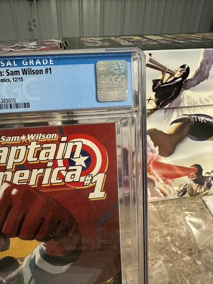 Captain America: Sam Wilson #1 CGC 9.6 WP (2015 Marvel)