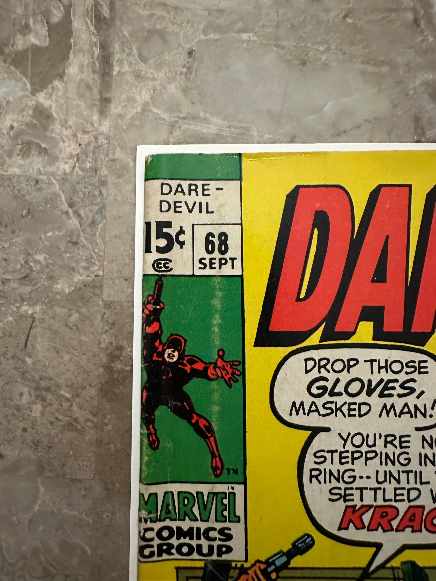 Daredevil #68 VG- 3.5 (1970 Marvel)