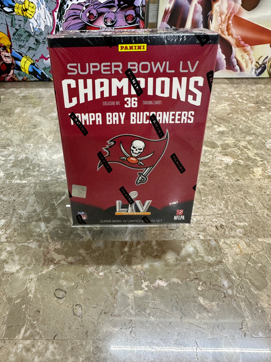 2021 Panini Super Bowl LV Champions Tampa Bay Buccaneers Box Set