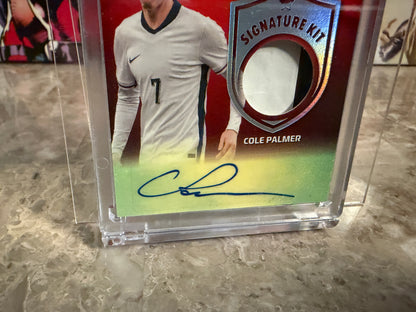 Cole Palmer 2026 Leaf Glory Of The Game Soccer Signature Kit Multicolor Patch /15