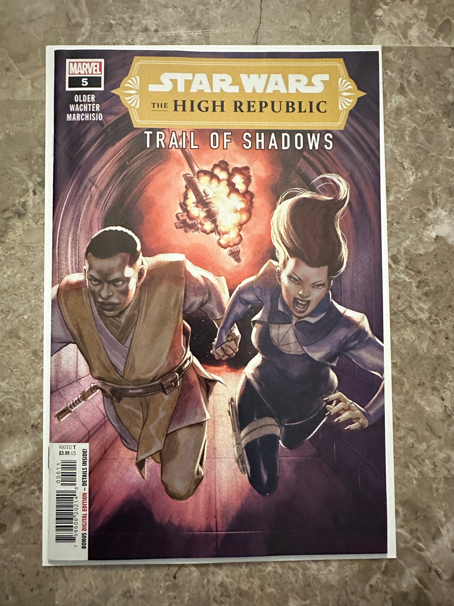 Star Wars the High Republic Trail of Shadows #1-5 Full Set High Grade (2021 Marvel)